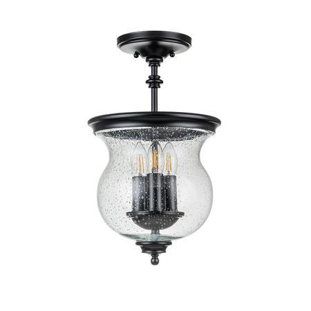 Lampa sufitowa Elstead Lighting Pickering Lane czarny FE-PICKERING-LANE-SF-BLK