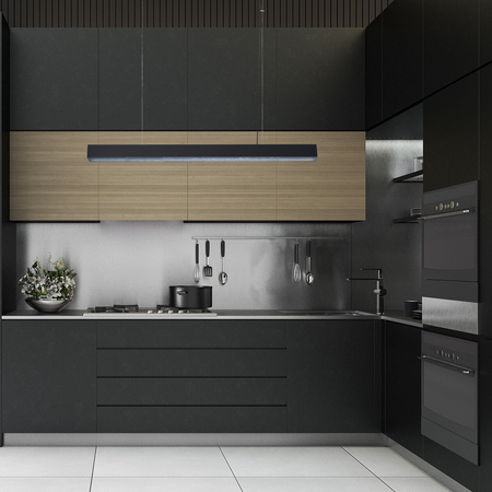 Light Prestige Lampa wisząca Mira L czarna Tuya LED CCT LP-1201/1P L BK Smart