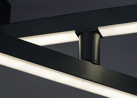 Lampa sufitowa Rabalux Negan 71019 srebrny