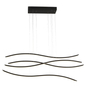 Lampa wisząca WAVES BLACK Azzardo AZ2912 black