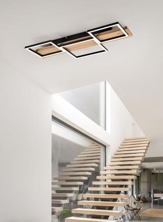 Lampa sufitowa Trio 622910332 czarny