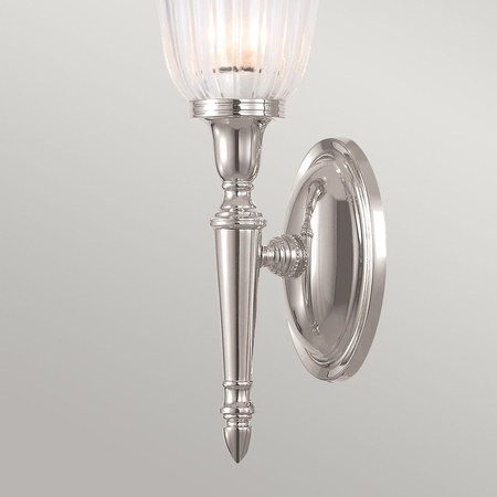 Kinkiet Elstead Lighting Dryden szary BATH-DRYDEN1-PN