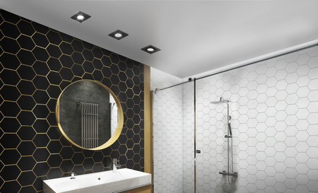 Oczko PABLO 1 BLACK Azzardo AZ4140 czarny