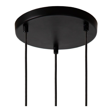 Lampa wisząca Lucide MEDINE 46413/13/61 biały/czarny