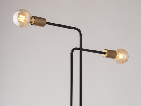 Sigma 50314 GINO lampa podłogowa czarny złoty