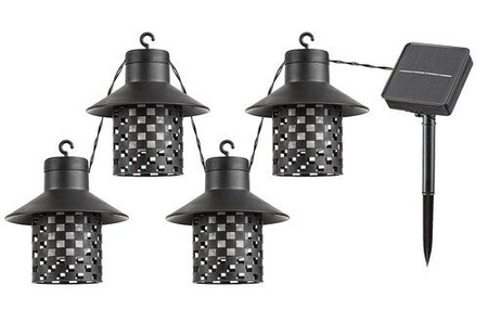 Lampa solarna Rabalux Ximpu 77003 czarny