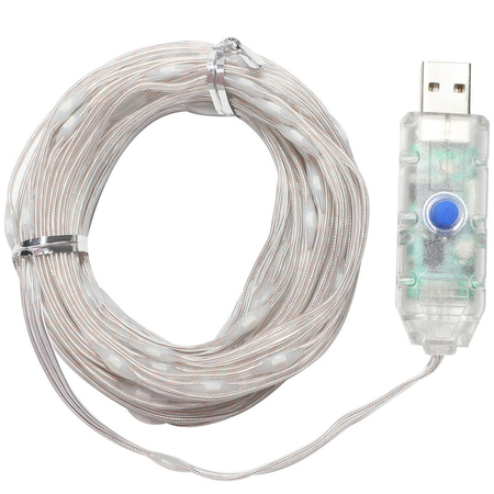 Eko-Light Girlanda Wizard Pchełka 10m 100LED RGB EK1387 BIAŁY