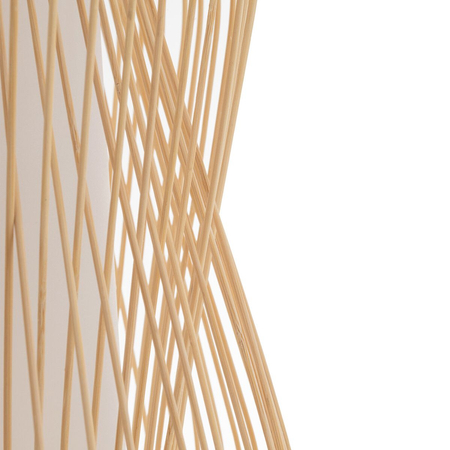 Lampa wisząca Nowodvorski PUKET M 11161 Naturalne drewno Biały