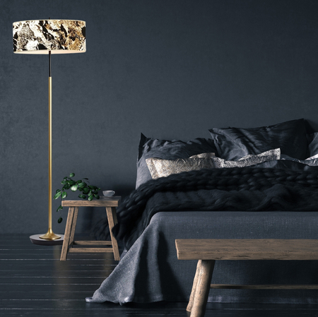 Lampa podłogowa Abigali 6629 Marble Stone 601B 38 x 153 cm