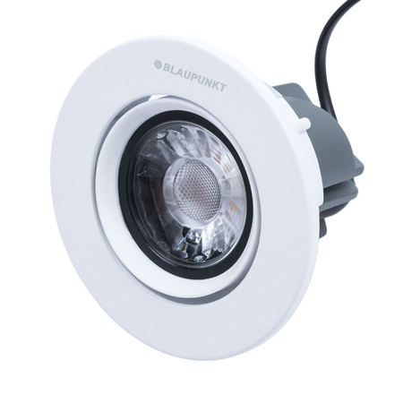 Blaupunkt Lampa LED podtynkowa Spot 7W barwa ciepła [Średnica otworu: 75 mm]