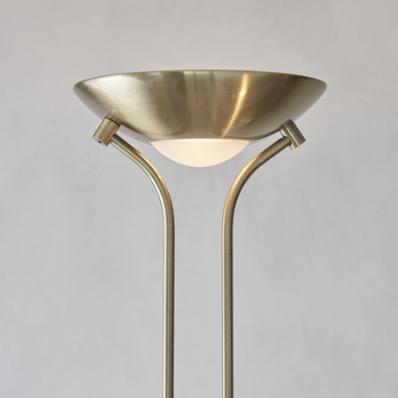 Endon Lighting Lampa podłogowa ROME-AN mosiądz