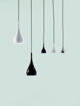 Lampa wisząca Fabbian D75A0115 Bijou GU10 Ø 8cm Cromato