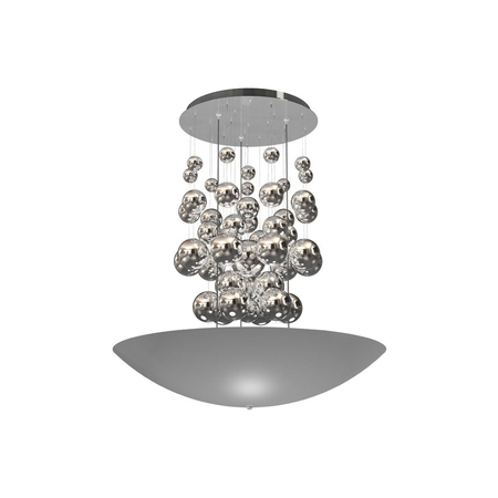 Milagro LAMPA WISZĄCA PERLA SILVER 42W LED ML858 SREBRNY