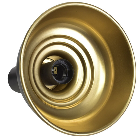 Milagro Lampa sufitowa MARGO BLACK/GOLD 3xE27 MLP6211 CZARNY / ZŁOTY