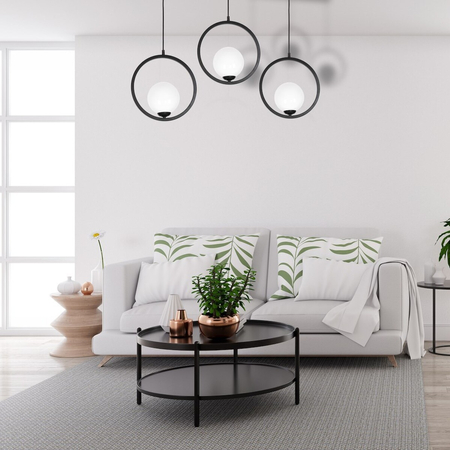 Milagro Lampa wisząca BOSTON 3xE14 MLP5594 CZARNY