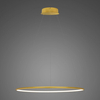 Lampa wisząca Ledowe Okręgi No.1 60cm 2700k złota Dali