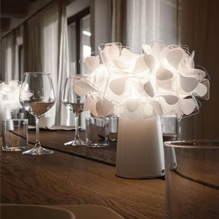 Lampa stołowa Slamp CLIZIA - MAMA NON MAMA WHITE CLIT000MNM000BD000EU biały