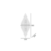 Cosmo Light Kinkiet REYKJAVIK W02073CP