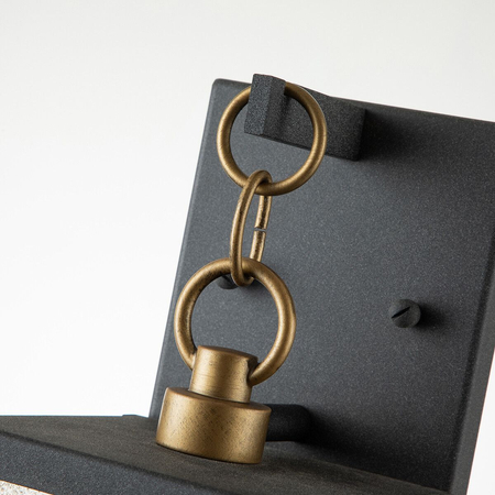 Mała latarnia naścienna Lahden - 1 źródło światła Quintiesse QN-LAHDEN2-S-WZC