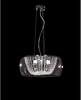 Lampa wisząca Lumina Deco LDP 7018-500 (PR) Disposa Clear D50