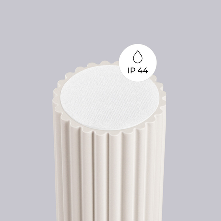Sollux Lighting Plafon HALO beżowy IP44 SL.1718