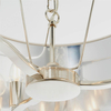 Endon Lighting Lampa wisząca 73021 biały/chrom