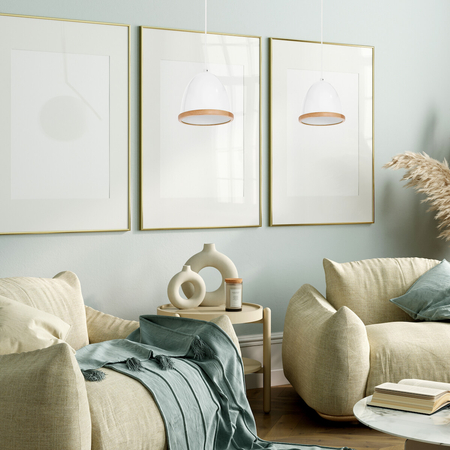 Milagro Lampa wisząca Studio Biały 1xE27 MLP8849 BIAŁY