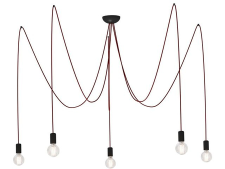 Lampa wisząca Nowodvorski 6790 Spider Red V