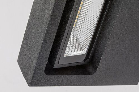 Kinkiet zewnętrzny Rabalux Ganges 7052 czarny matowy