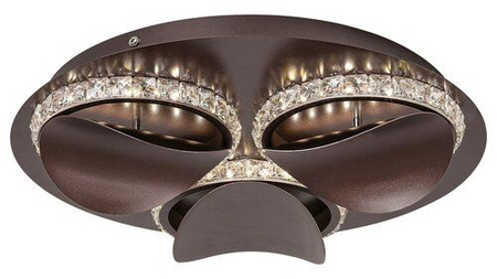 Lampa sufitowa Rabalux Capriana 5050 brązowy metalik