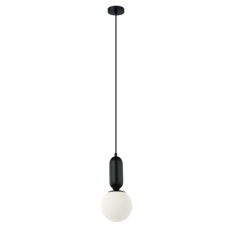 Lampa wisząca Italux Aldeva PND-02340-1S-BK Czarny
