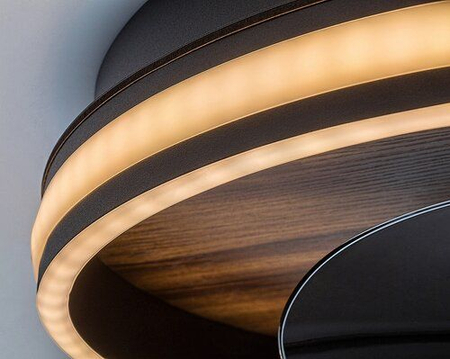 Lampa sufitowa Rabalux Faustine 71016 czarny