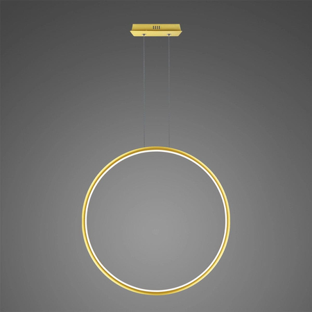 Lampa wisząca Ledowe Okręgi No.1 X 100cm 3k złota Dali