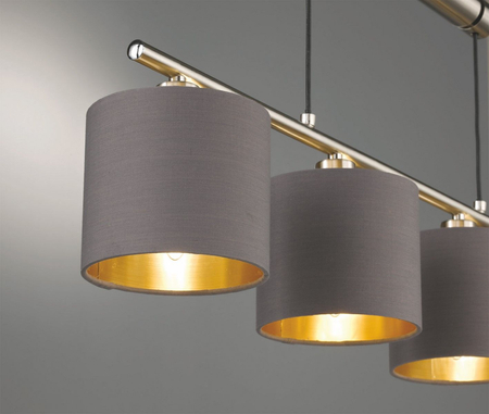 Lampa wisząca Trio 305400441 srebrny