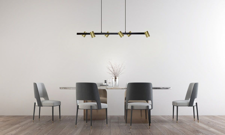 Lampa wisząca Snow 6xGU10 złota LP-731/6L GD