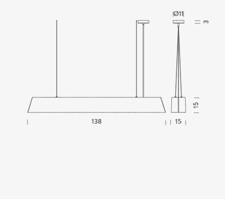 Lampa wisząca Nemo VESLWW51 Vessel