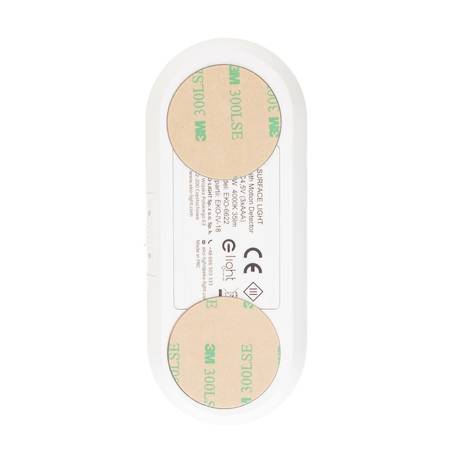 Eko-Light LAMPKA NATYNKOWA Z CZUJKĄ RUCHU + ŚWIATŁO BOCZNE 4000K EKB6615 BIAŁY