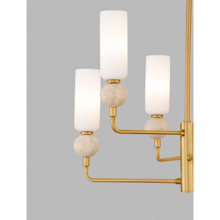 Lampa wisząca Luces Exclusivas CORVIZO LE45276 złoty i odcienie złota