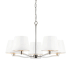 Endon Lighting Lampa wisząca 73022 biały/chrom