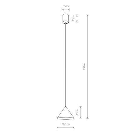Lampa wisząca Nowodvorski ZENITH 11491 Umbra blue