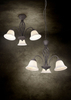 Lampa sufitowa Trio 601000324 biały/miedziany