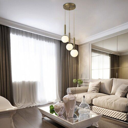 Lampa wisząca Rabalux Divina 5353 złoty