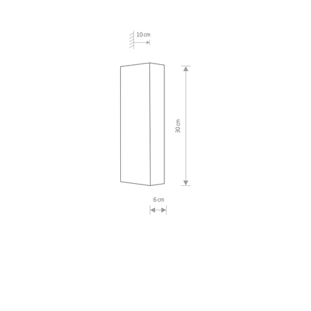 Kinkiet MALMO Nowodvorski 9704 biały