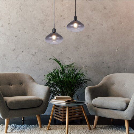 Lampa wisząca Rabalux Dvora 72021 czarny matowy