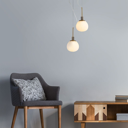 Lampa wisząca Maytoni MOD221-PL-01-G Erich - miedziany