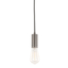 Lampa wisząca Italux Moderna DS-M-038 SHINY BLACK Czarny