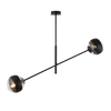 Lampa wisząca LINEAR 2 BLACK/STRIPE Emibig 1168/2 czarny