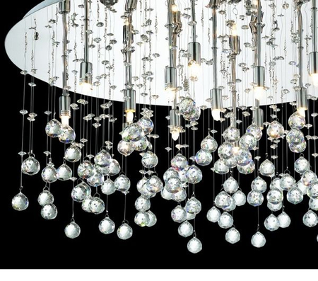 Plafon IdealLux 77819 Moonlight PL15 Cromo