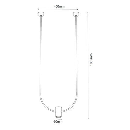 Lampa wisząca Shilo No.C 460 mm 5080
