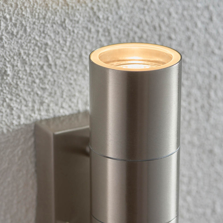 Kinkiet zewnętrzny Endon Lighting Canon EL-40062 stalowy